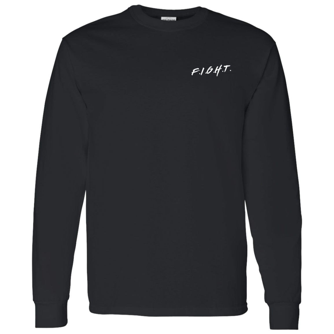 USA Fight Long Sleeve Tee Black