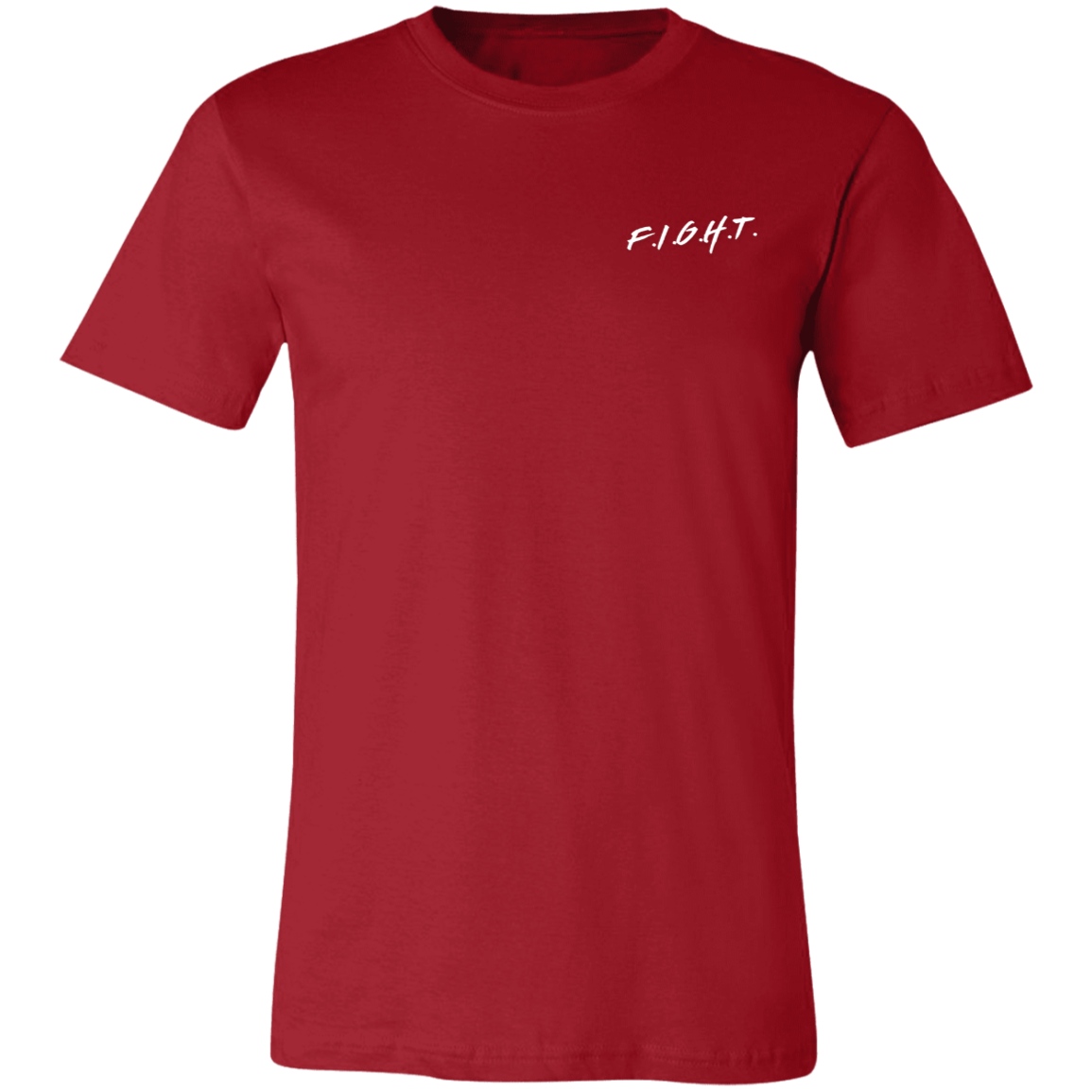 USA Fight  T-Shirt Red